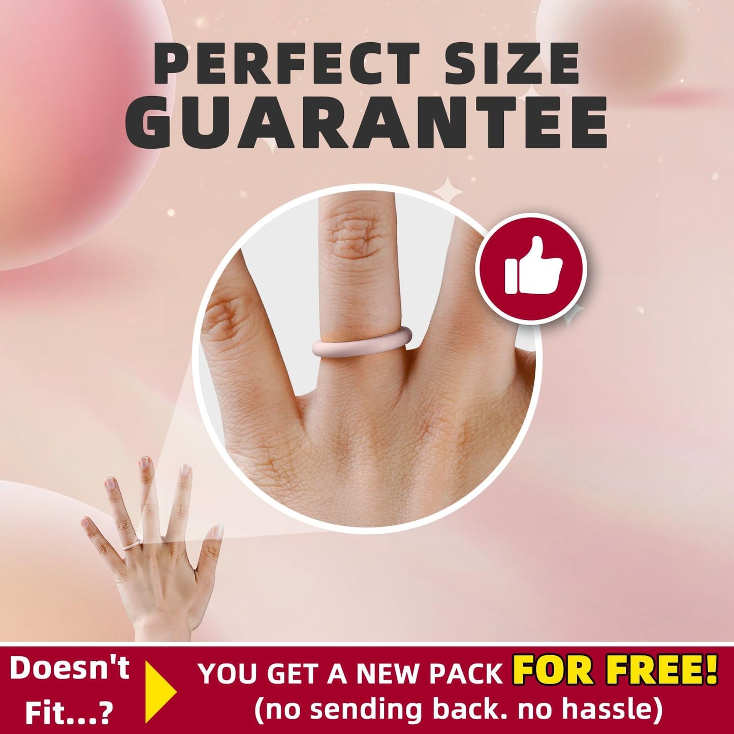 Women'S Bridal Rings Sets, Thin and Stackable Rings Silicone Women Wedding Bands，Rubber Promise Rings for Gift, Anniversary Ring for Work Out- 2.5Mm Width - 1.8Mm Thick