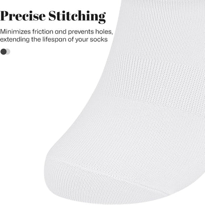 No Show Socks Women Low Socks Non Slip Flat Boat Line 4/8 Pairs