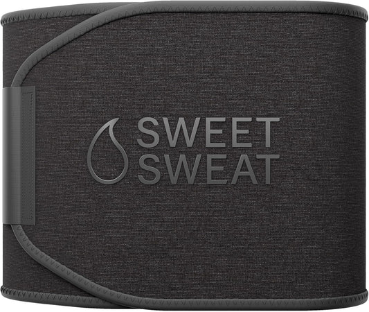Sweet Sweat Waist Trimmer (Core Series) - Premium Sweat Enhancing Fitness Band for Women & Men