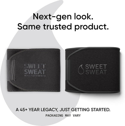 Sweet Sweat Waist Trimmer (Core Series) - Premium Sweat Enhancing Fitness Band for Women & Men