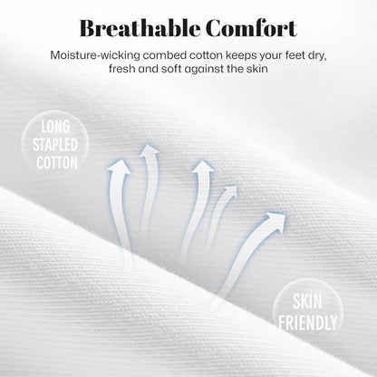 No Show Socks Women Low Socks Non Slip Flat Boat Line 4/8 Pairs