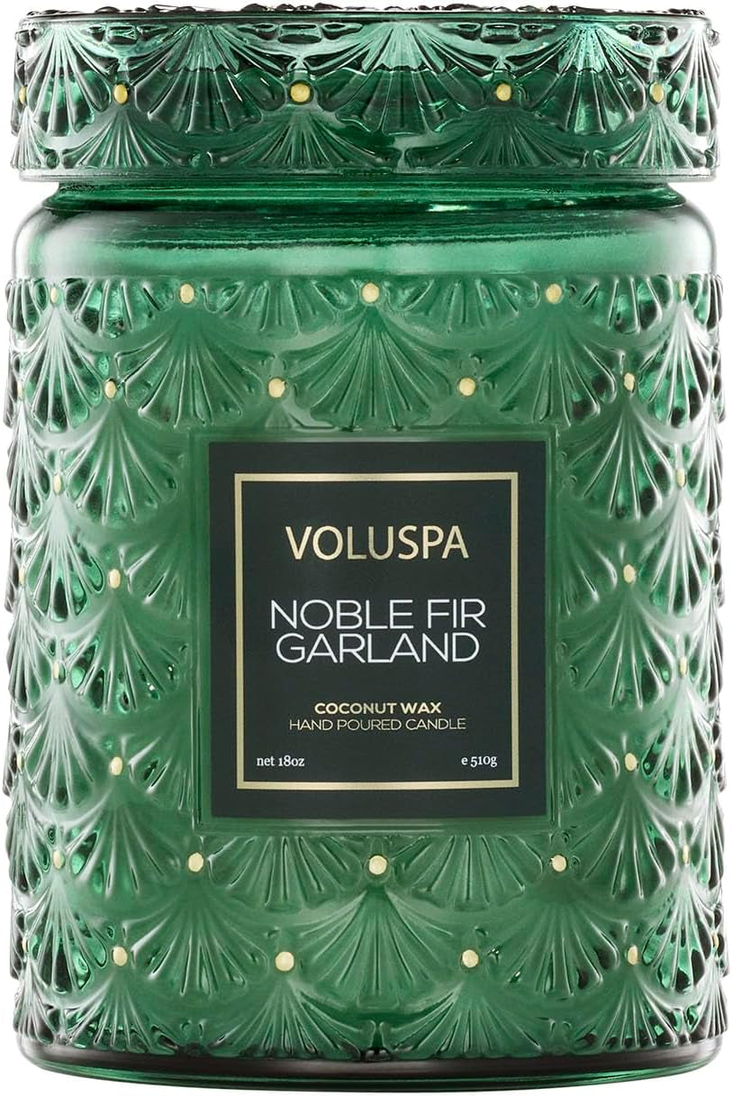 Santal Vanille Candle, 18 Oz, Coconut Wax Blend, Scented Candles for Home, 100 Hour Burn Time, Candle Jars