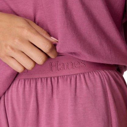 Womens Originals 2 Piece Lounge Set, Comfywear Supersoft Boxy T-Shirt & Sleep Shorts Loungewear Set