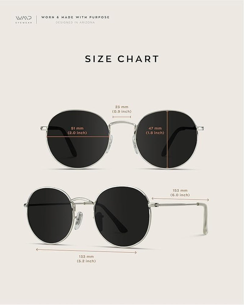 - Reflective Lens round Trendy Sunglasses