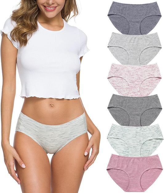 Cotton Bikini Women'S Breathable Panties Seamless Comfort Underwear