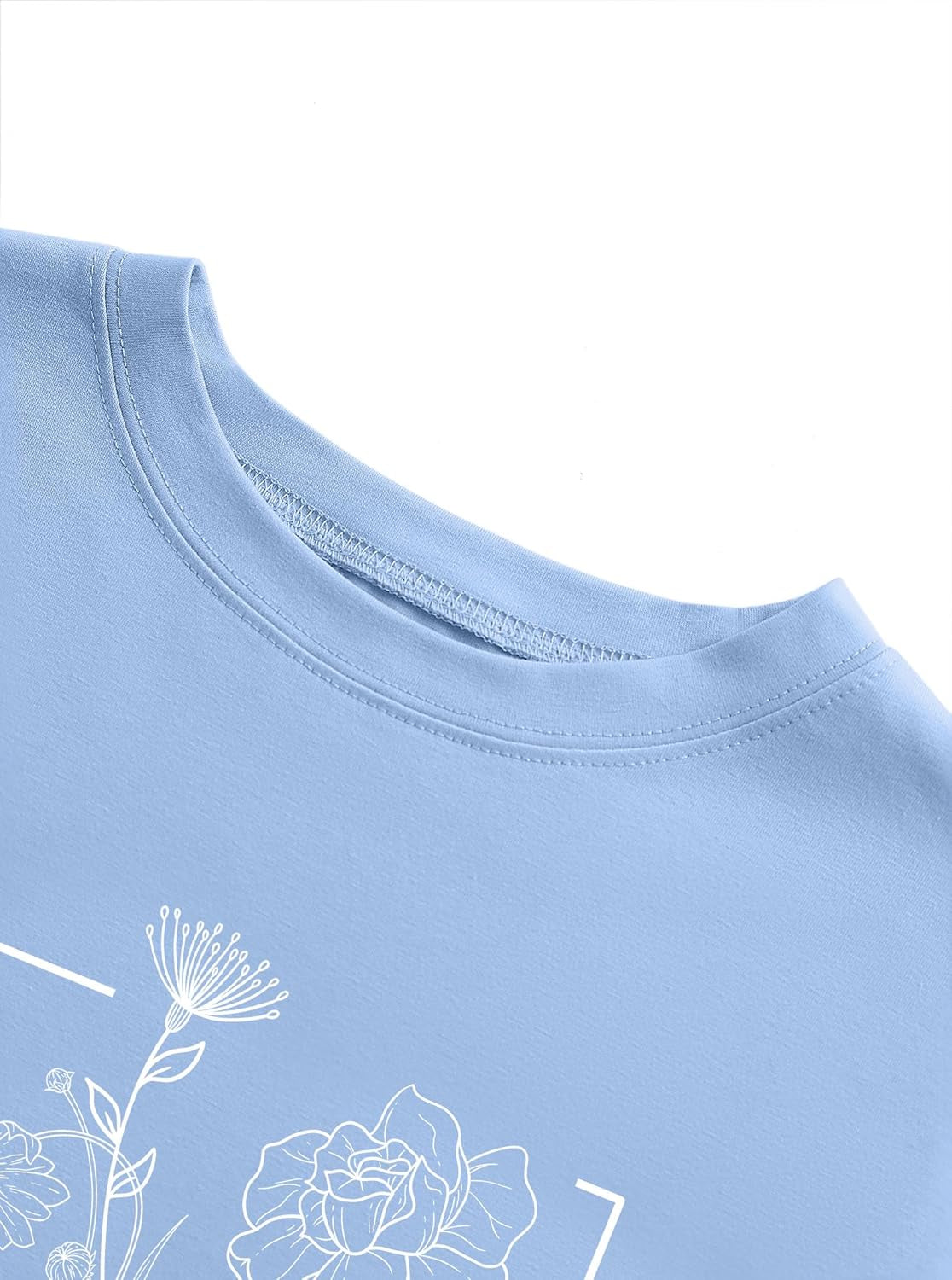 Women'S Casual Oversized T Shirt Short Sleeve Graphic Tee Letter Sun Moon Shirts