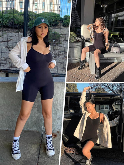 Women'S Seamless Shapewear Bodysuit Tummy Control Body Shaper Waist Snatching Body Suit