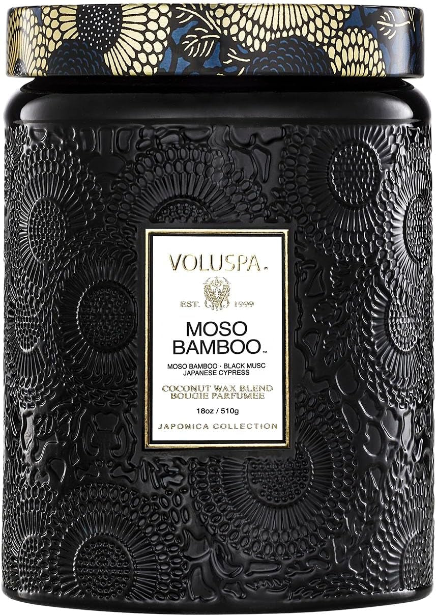 Santal Vanille Candle, 18 Oz, Coconut Wax Blend, Scented Candles for Home, 100 Hour Burn Time, Candle Jars