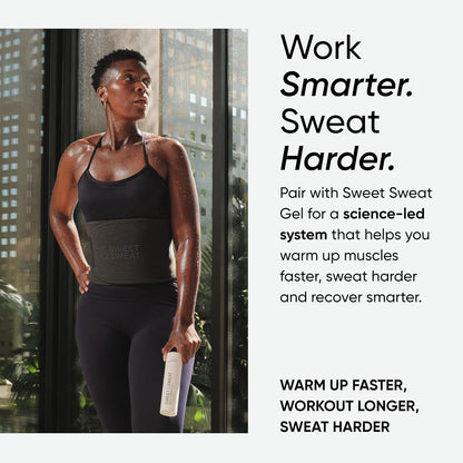 Sweet Sweat Waist Trimmer (Core Series) - Premium Sweat Enhancing Fitness Band for Women & Men