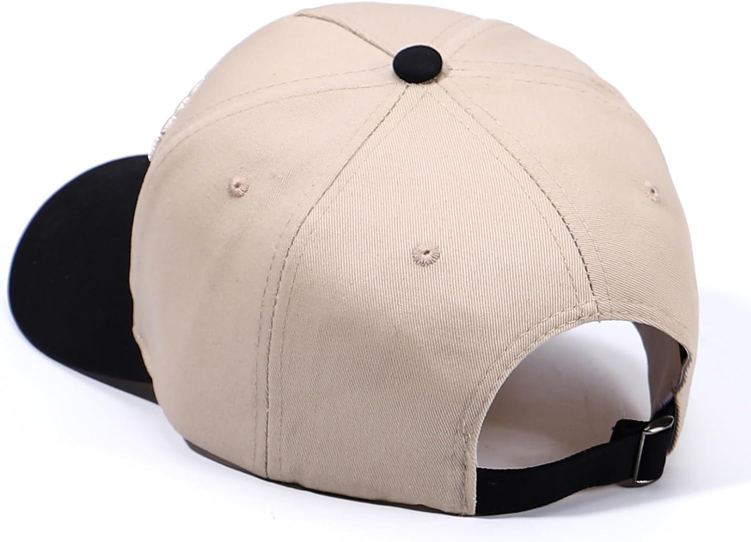 Vintage Two-Tone Trucker Hat Adjustable Baseball Cap with Mommin Embroidery Ponytail Fit Unisex Outdoor Casual Headwear