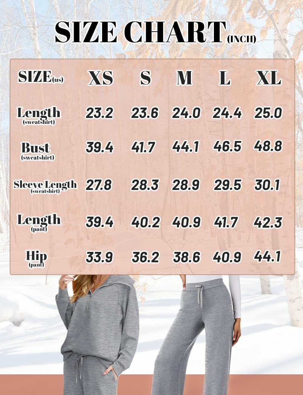 Lounge Sets for Women 2025 Half Zip Sweatshirt and Wide Leg Sweatpant 2 Piece Outfits Sweatsuit Tracksuit