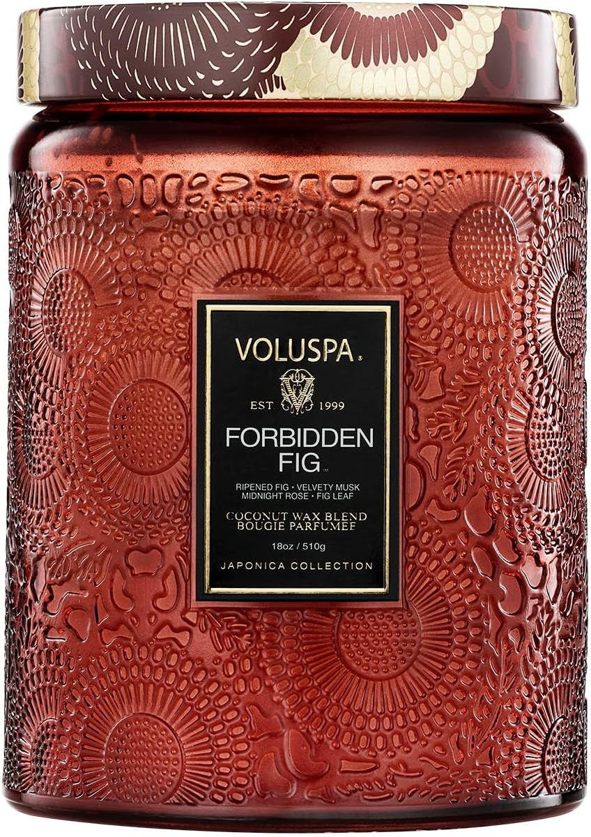 Santal Vanille Candle, 18 Oz, Coconut Wax Blend, Scented Candles for Home, 100 Hour Burn Time, Candle Jars