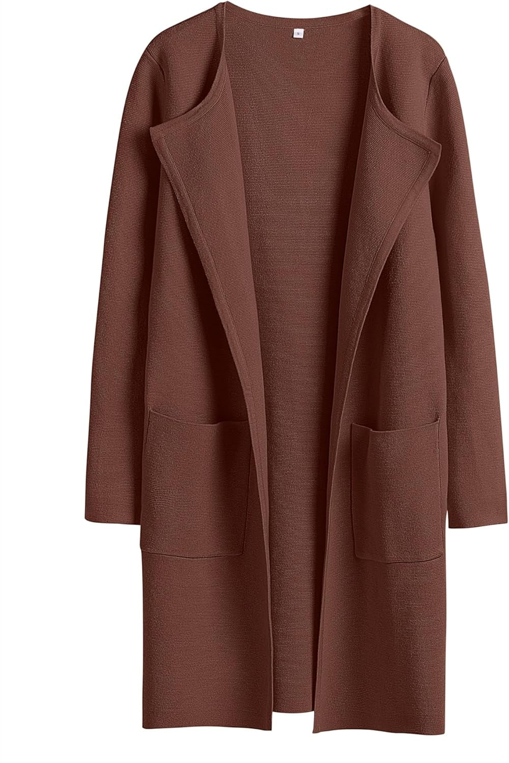 Womens Cardigan Sweater Open Front Knit Long Coatigan Dressy Casual Jacket Coat 2025 Fall Outfits Classy Clothes