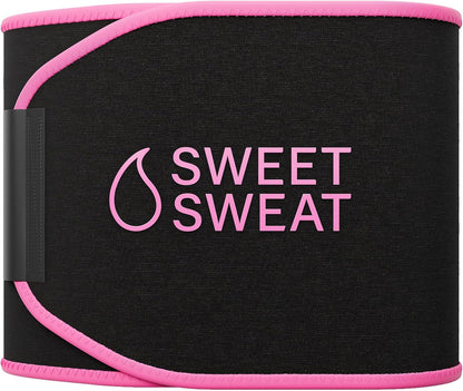 Sweet Sweat Waist Trimmer (Core Series) - Premium Sweat Enhancing Fitness Band for Women & Men