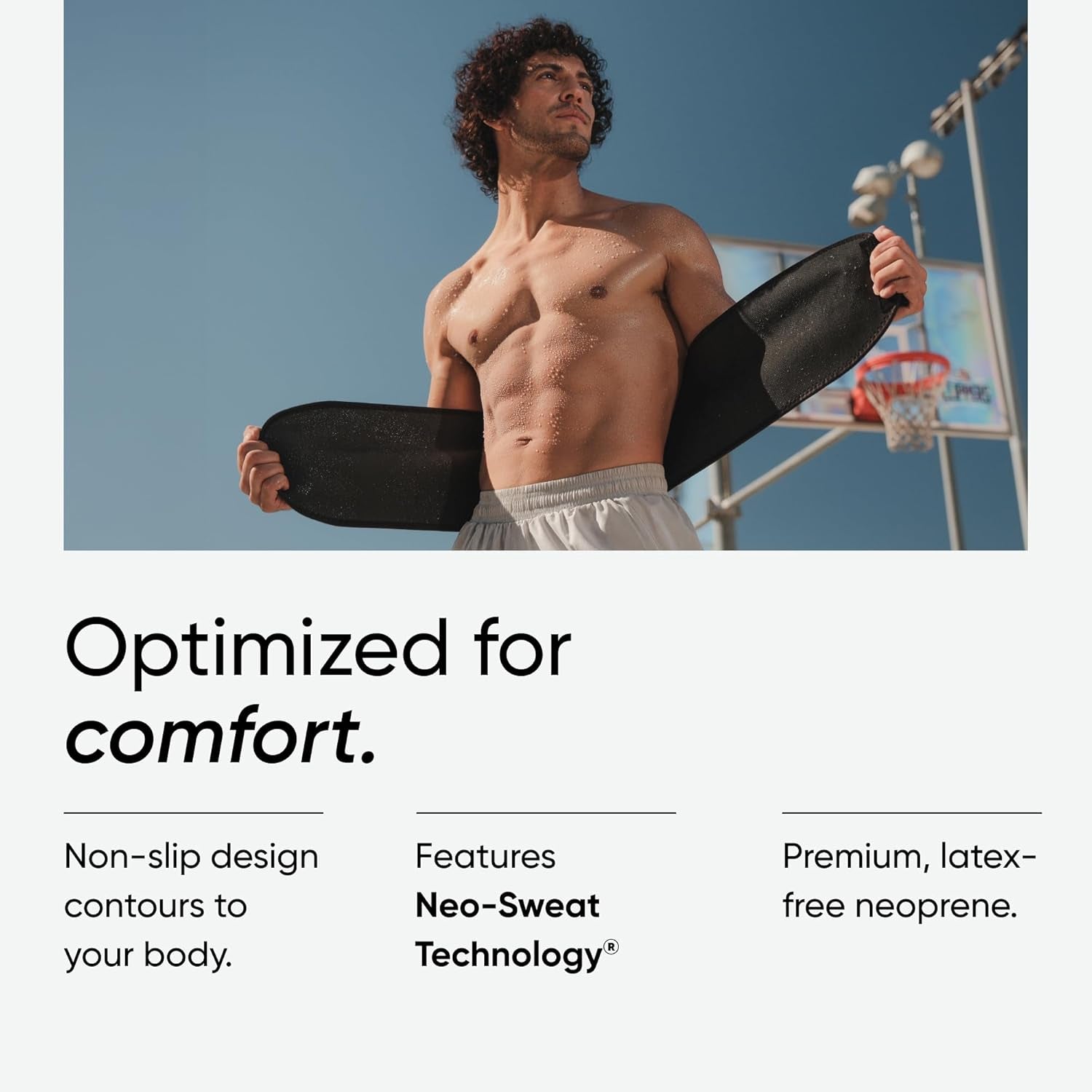 Sweet Sweat Waist Trimmer (Core Series) - Premium Sweat Enhancing Fitness Band for Women & Men