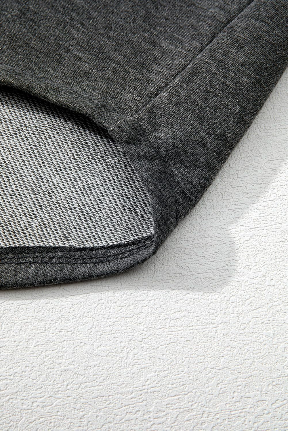 Oversized Sweatshirt for Women Loose Fit Casual Long Sleeve Button Hooded Sweatshirts Hoodies with Pocket